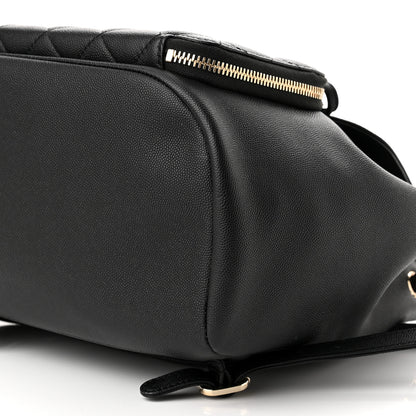 Chanel Caviar Quilted Business Affinity Backpack Black 10 of 12