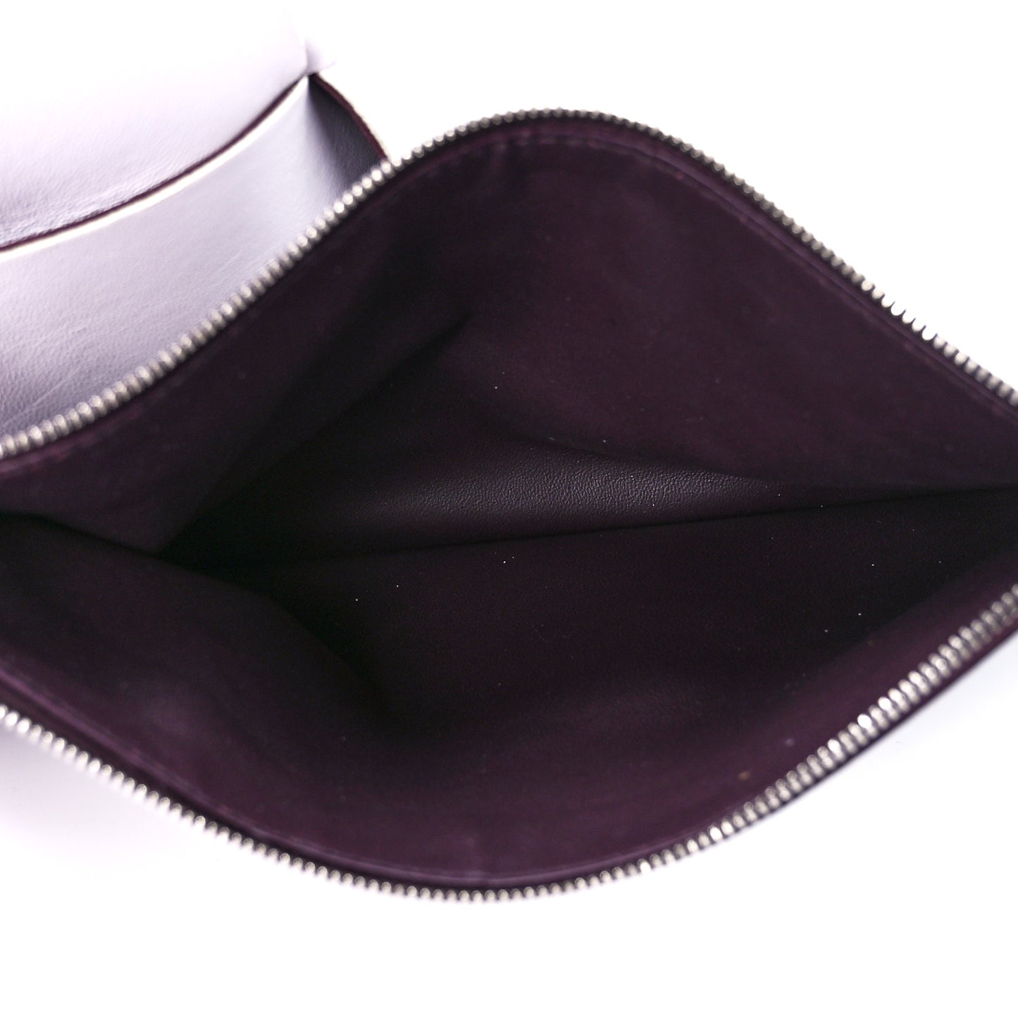 Nappa Maxi Intrecciato Small Arco Tote Mirth Washed Grape
