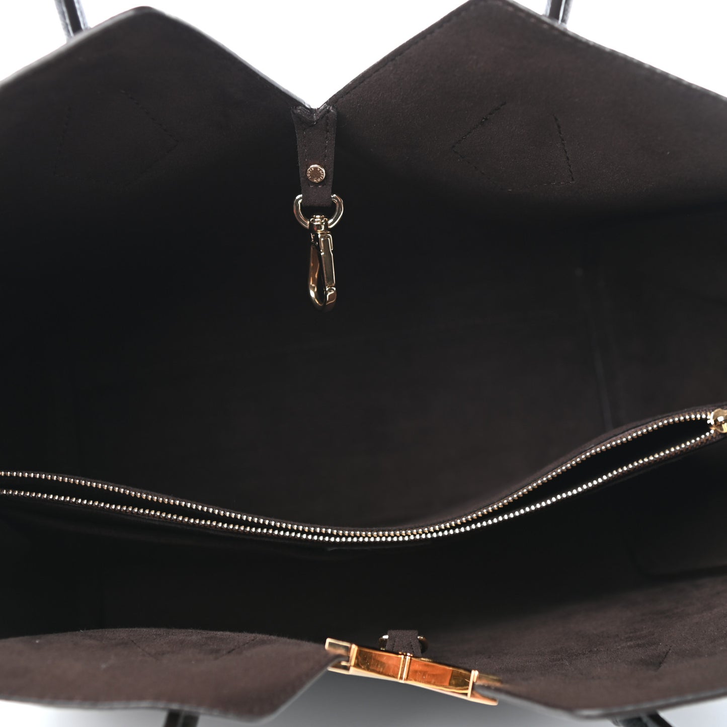 Calfskin Monogram Kimono Tote Black