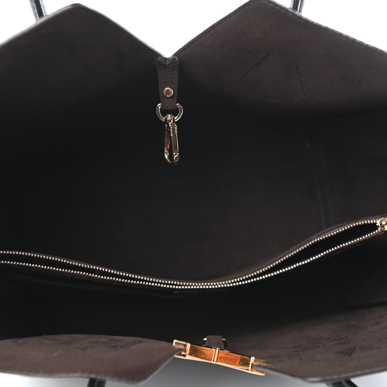 Louis Vuitton Calfskin Monogram Kimono Tote Black 5 of 11
