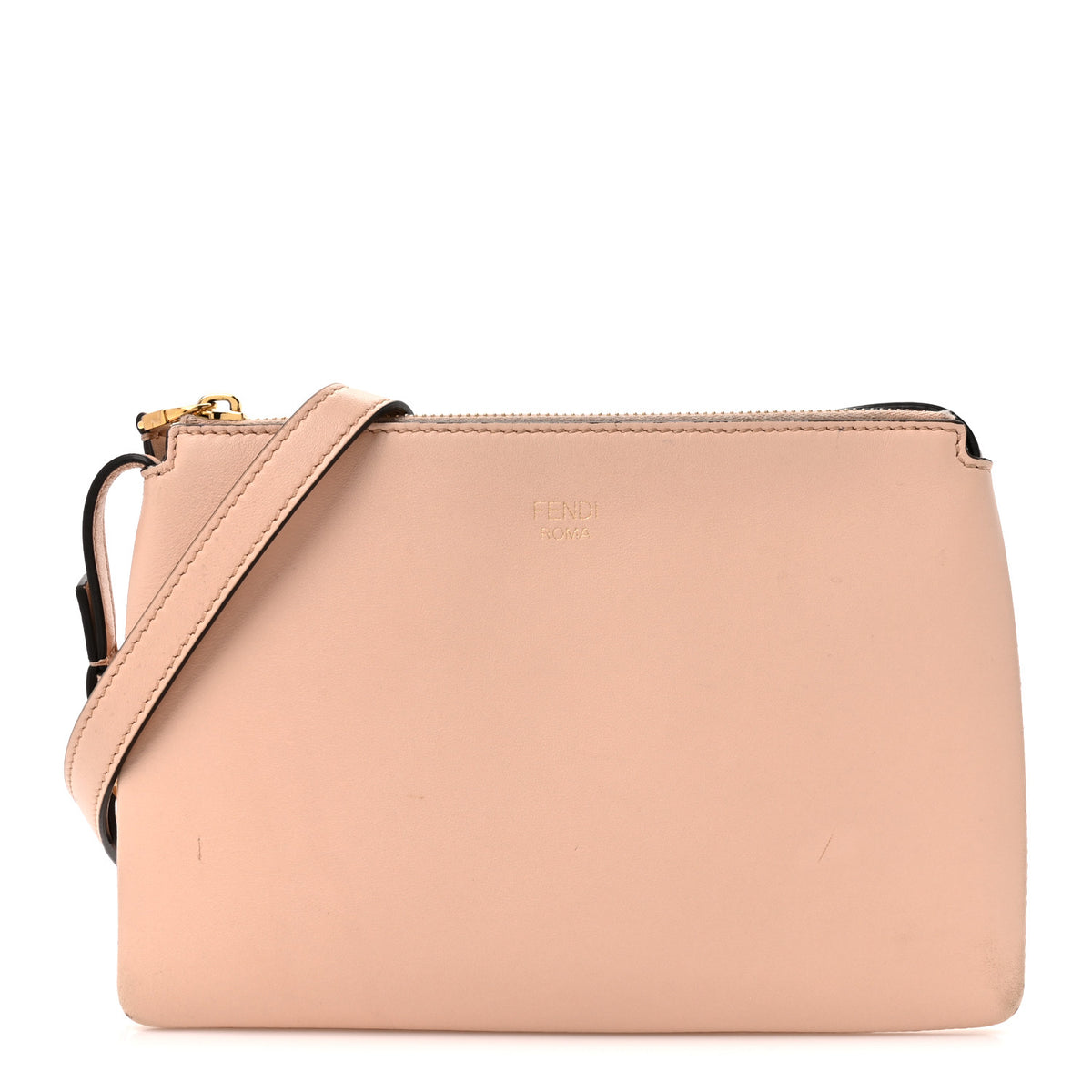 Fendi Nappa Mini Crossbody Pouch Light Rose 1 of 13