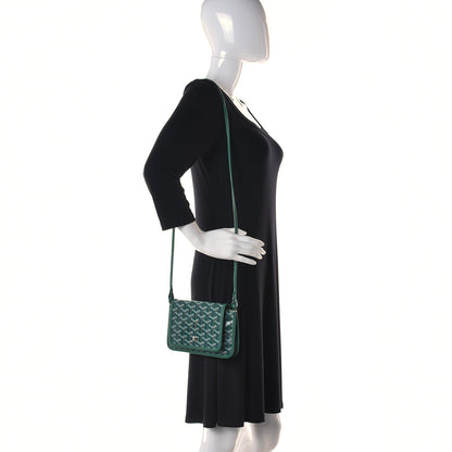 Goyard Goyardine Plumet Wallet Clutch Green 2 of 12