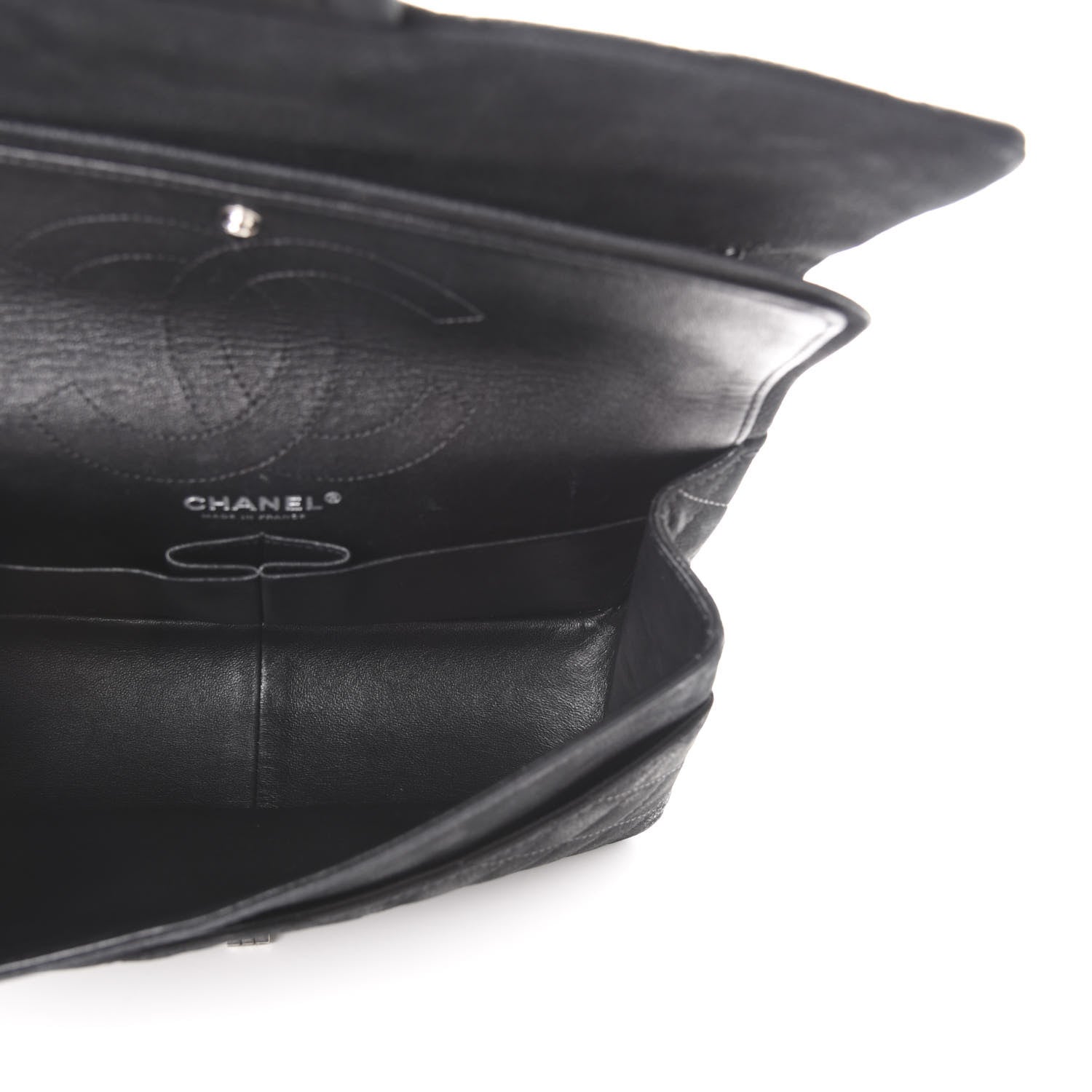 Chanel Iridescent Caviar Quilted 2.55 Reissue 226 Flap Black 9 of 13