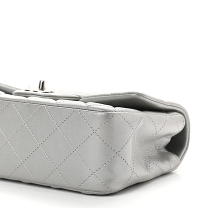 Chanel Metallic Lambskin Quilted Mini Rectangular Flap Silver 10 of 10