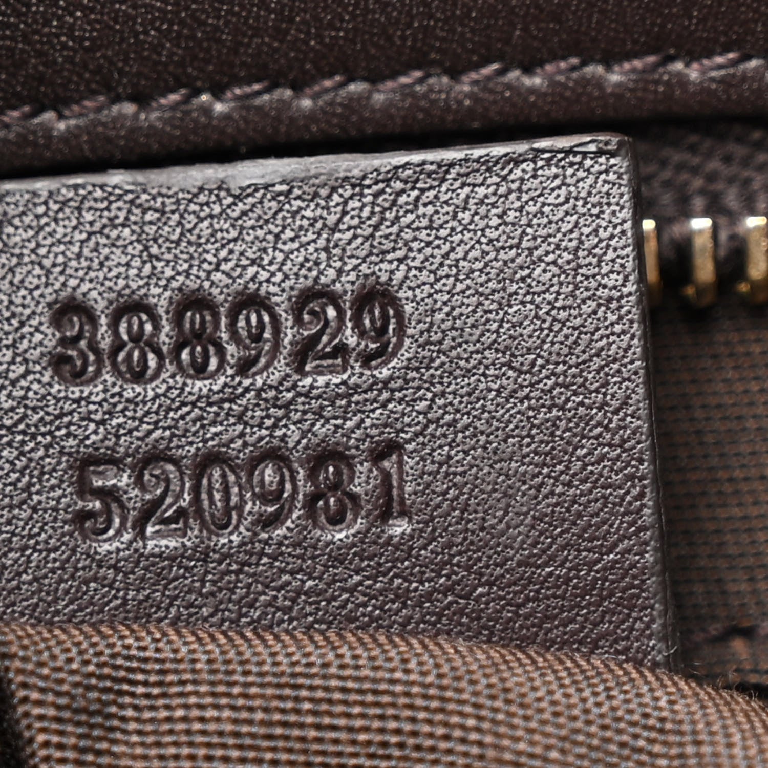 Gucci GG Supreme Monogram Medium Joy Tote Dark Brown 7 of 11