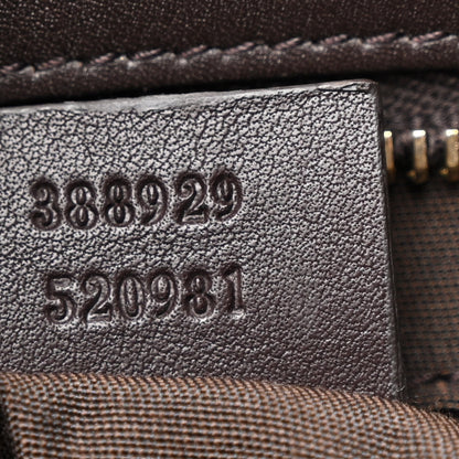 Gucci GG Supreme Monogram Medium Joy Tote Dark Brown 7 of 11