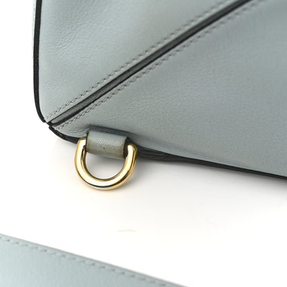 Loewe Calfskin Small Puzzle Bag Light Blue 13 of 15