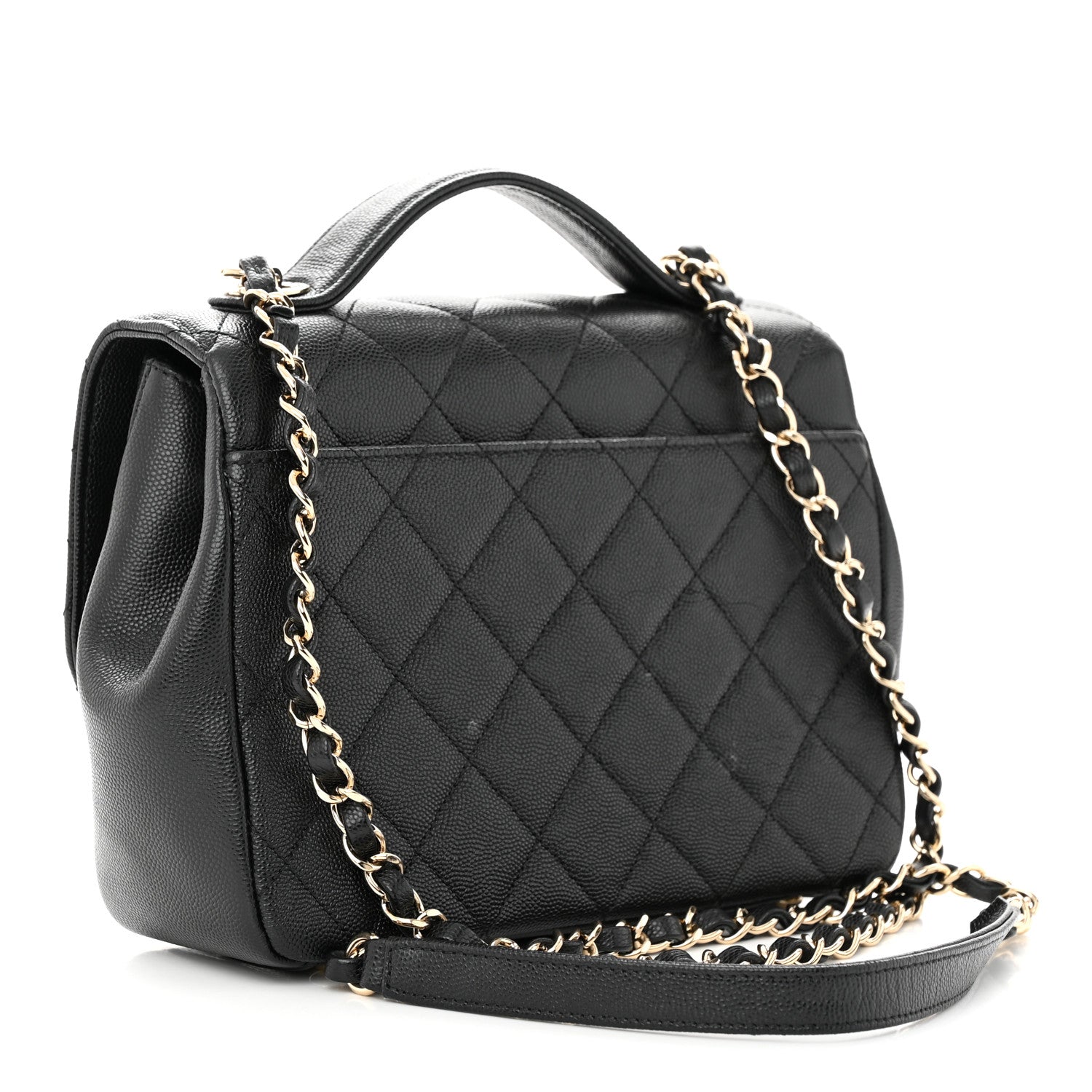Chanel Caviar Quilted Medium Business Affinity Flap Black 3 of 12