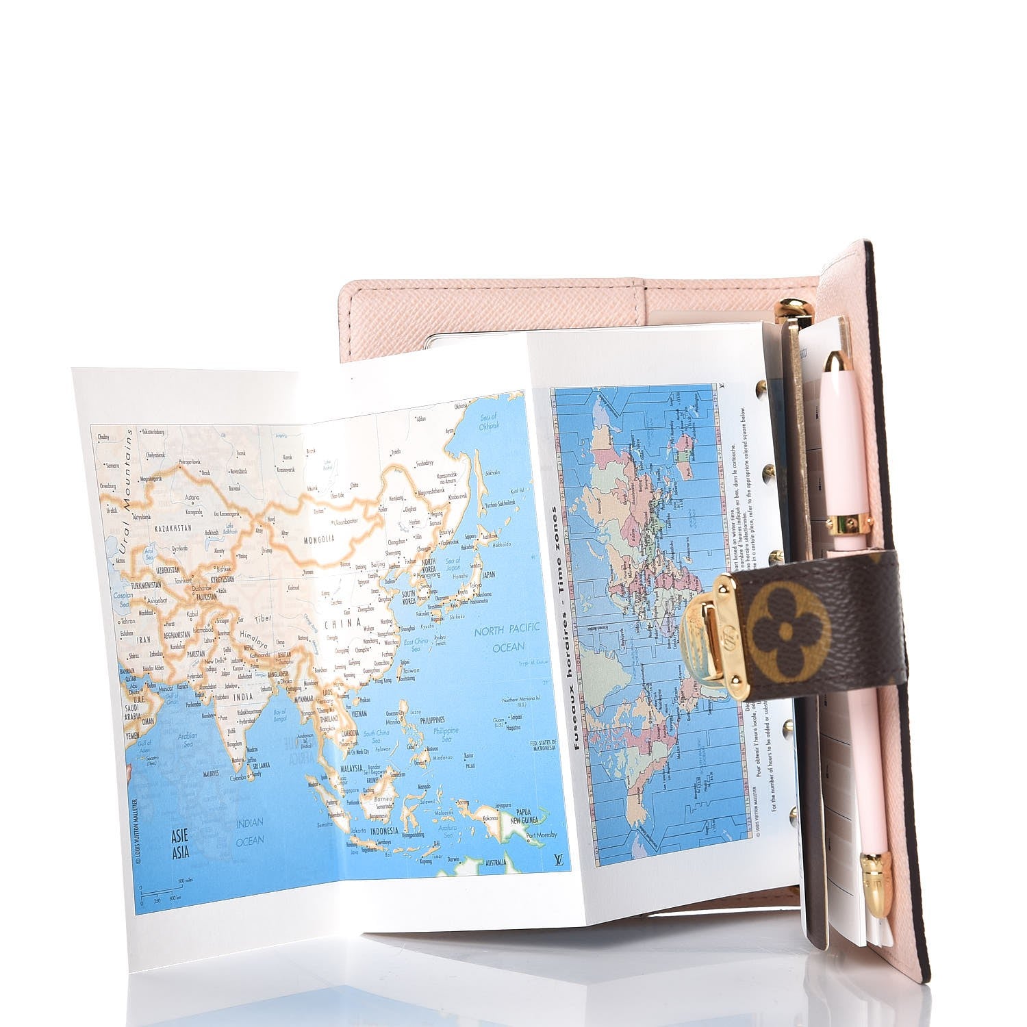 Louis Vuitton Monogram Koala Small Ring Agenda Cover Rose 6 of 7