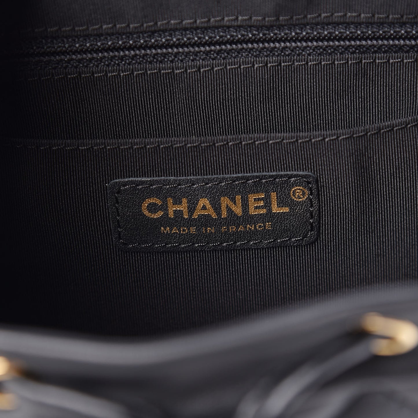 Lambskin Quilted Small Urban Spirit Backpack Black