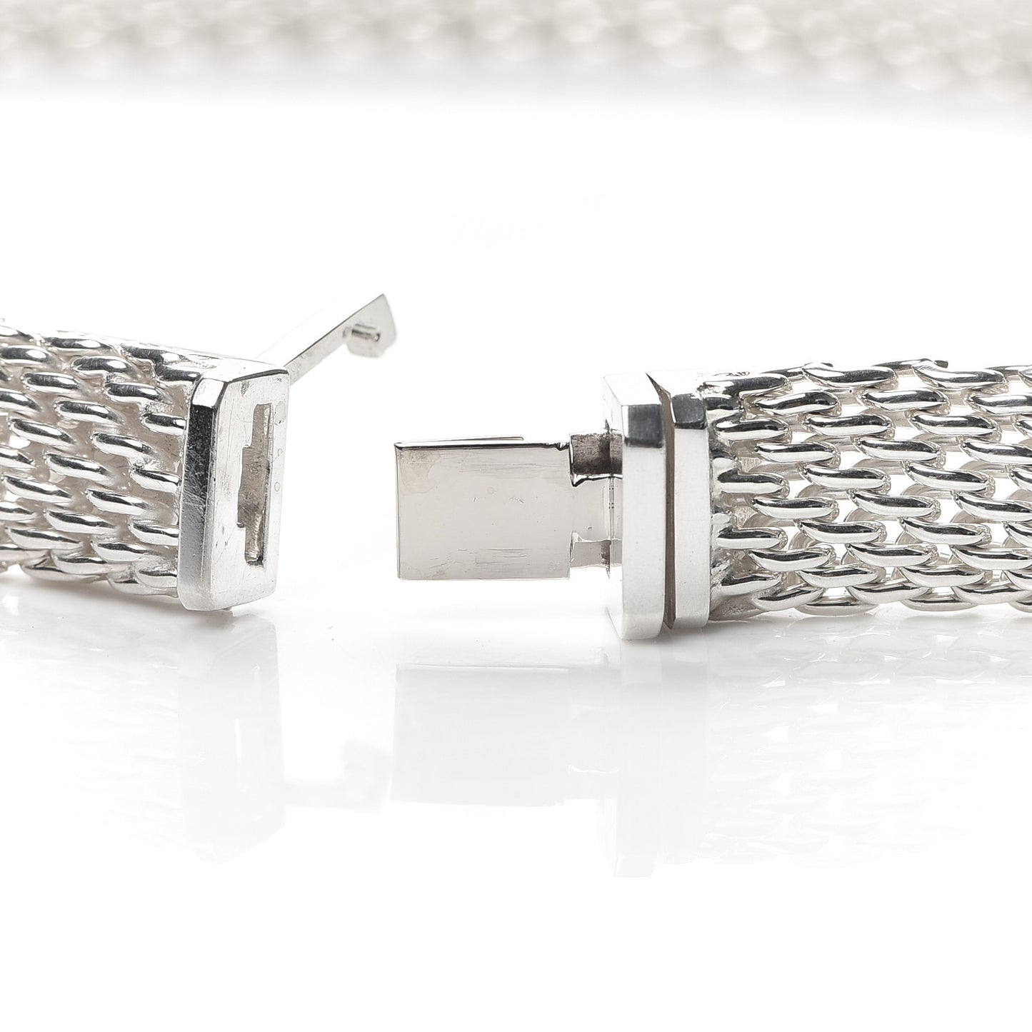 Sterling Silver Somerset Mesh Necklace