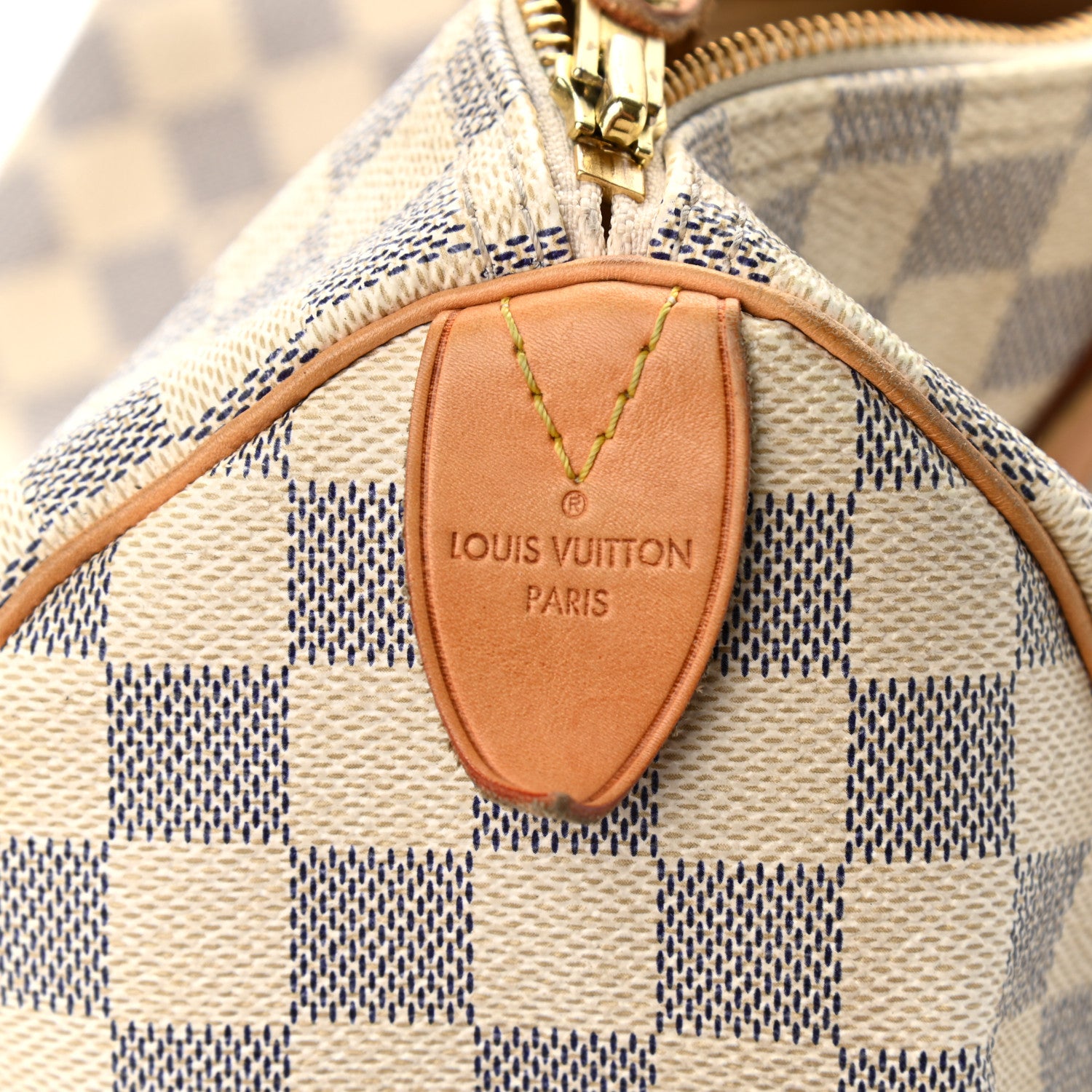 Louis Vuitton Damier Azur Speedy 35 8 of 10
