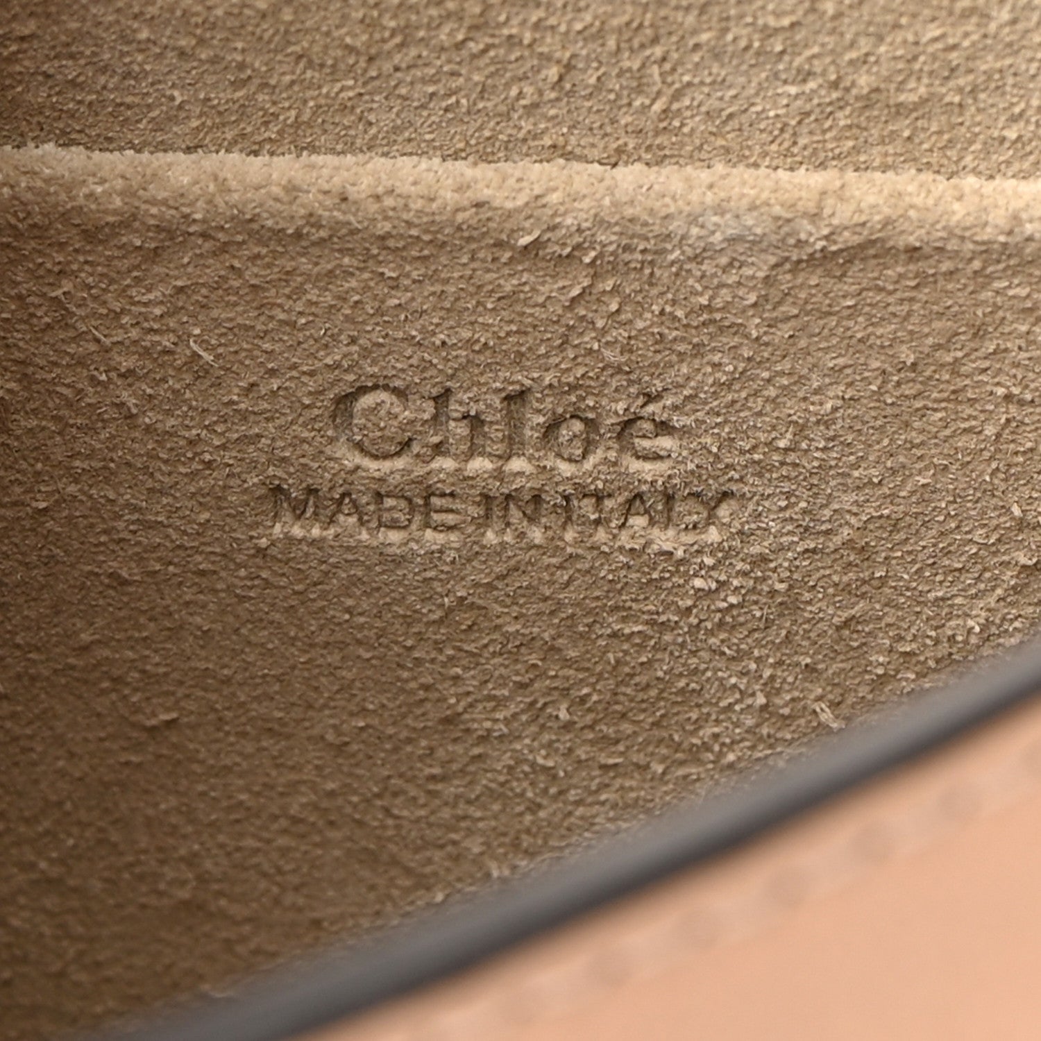 Chloe Calfskin Suede Small Nile Bracelet Bag Biscotti Beige 6 of 9