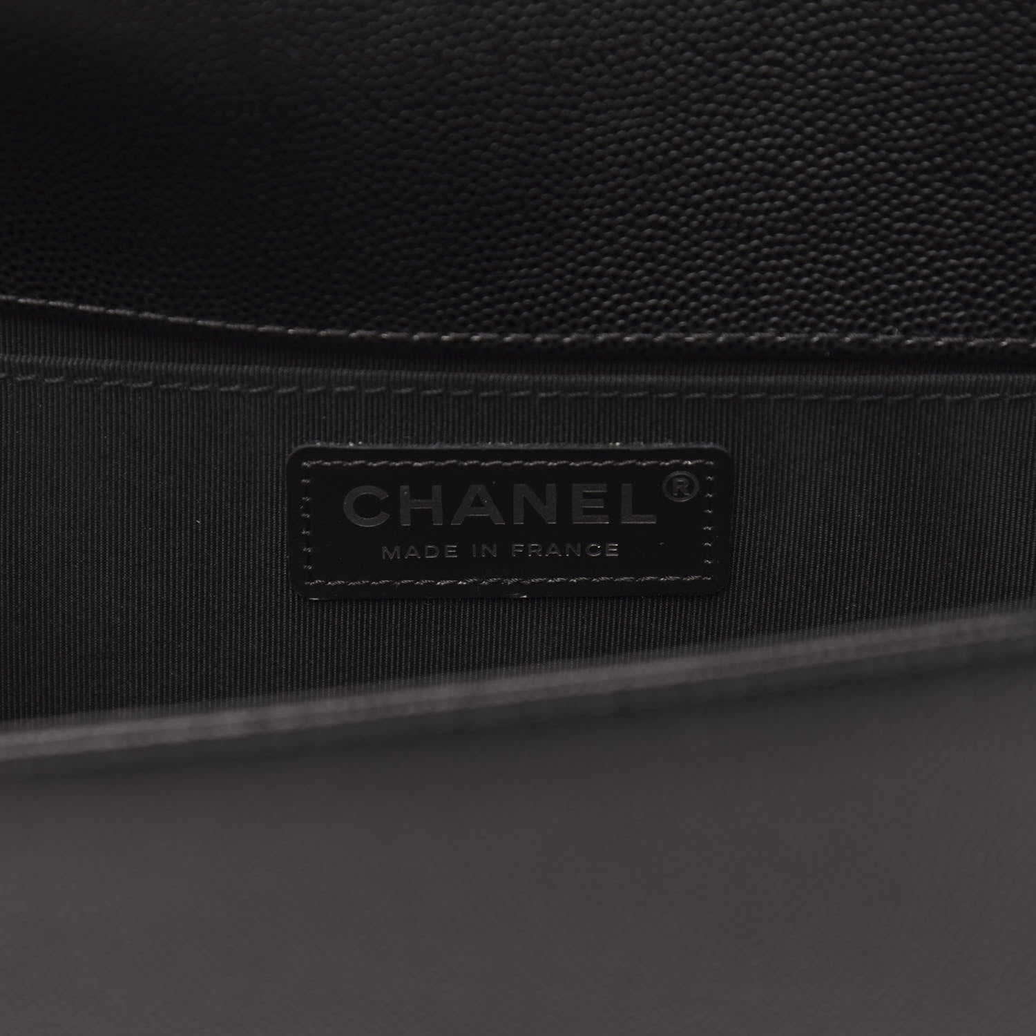 Chanel Caviar Quilted Medium Boy Flap Black 6 of 11