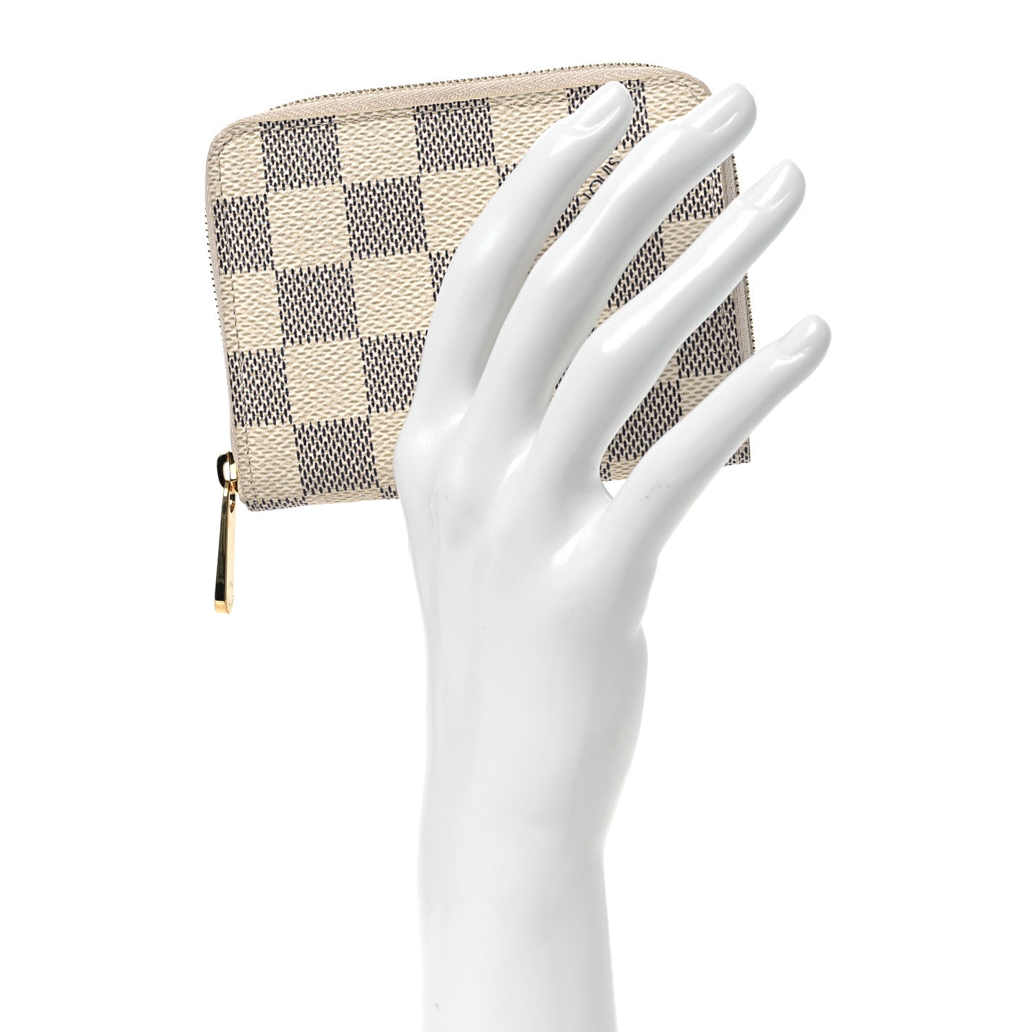 Louis Vuitton Damier Azur Zippy Coin Purse 2 of 8