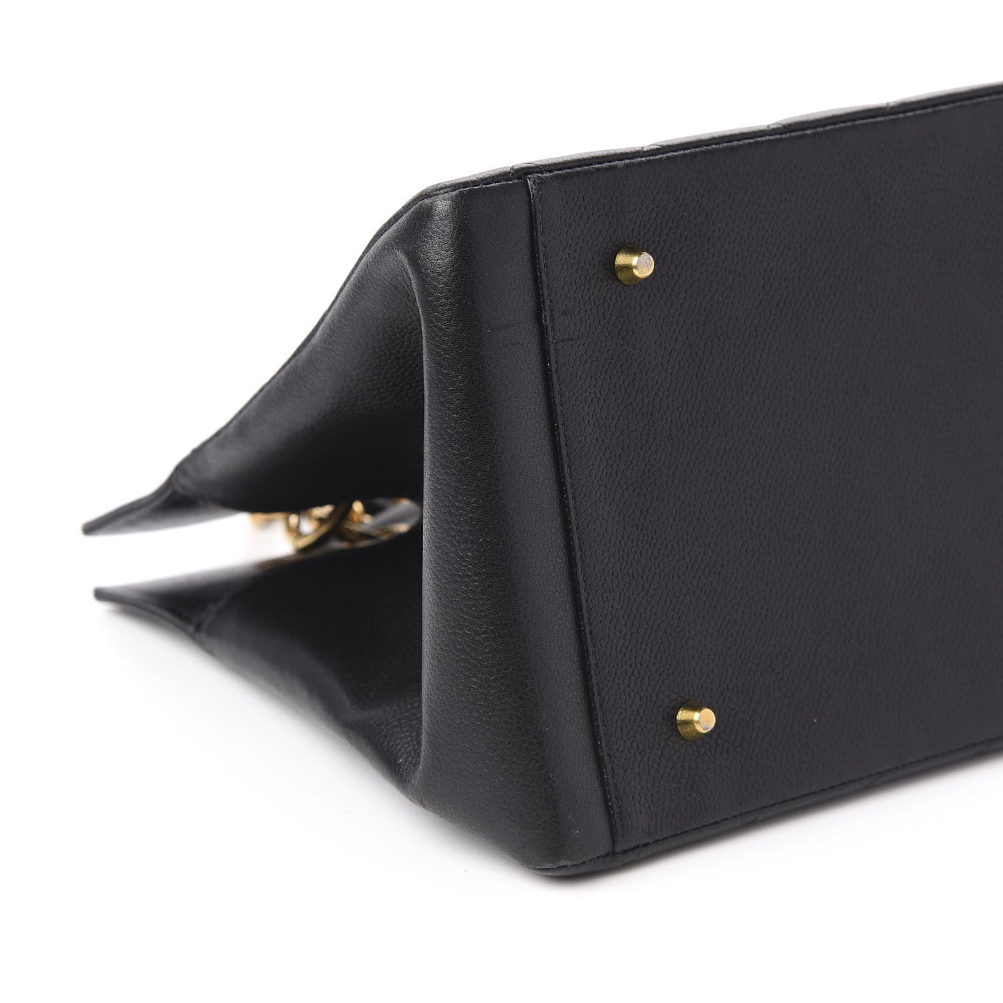 Caviar Quilted Grand Timeless Tote GTT Black