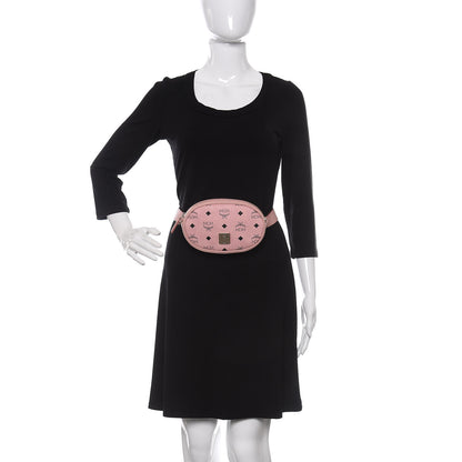 MCM Visetos Small Essential Belt Bag Pink 2 of 10