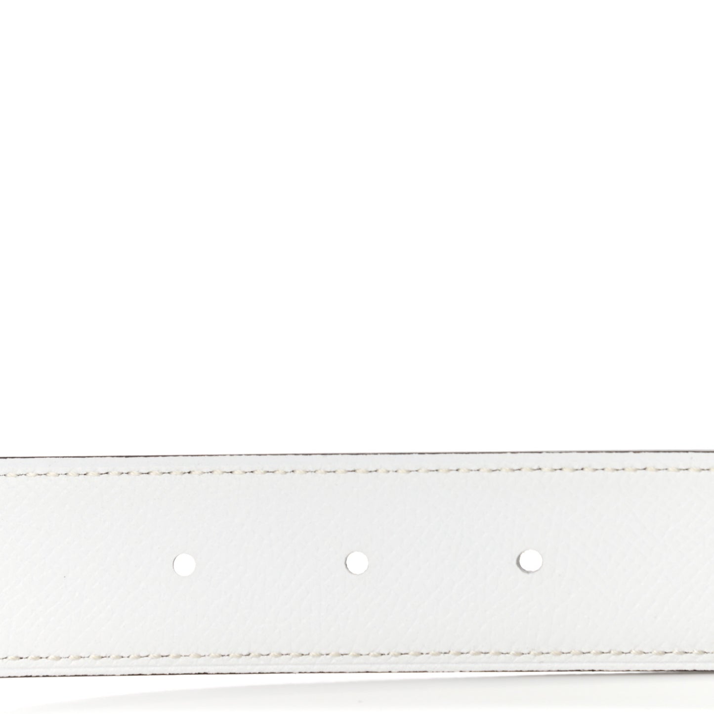 Epsom PVD Plated 32mm H Belt 80 Etoupe White