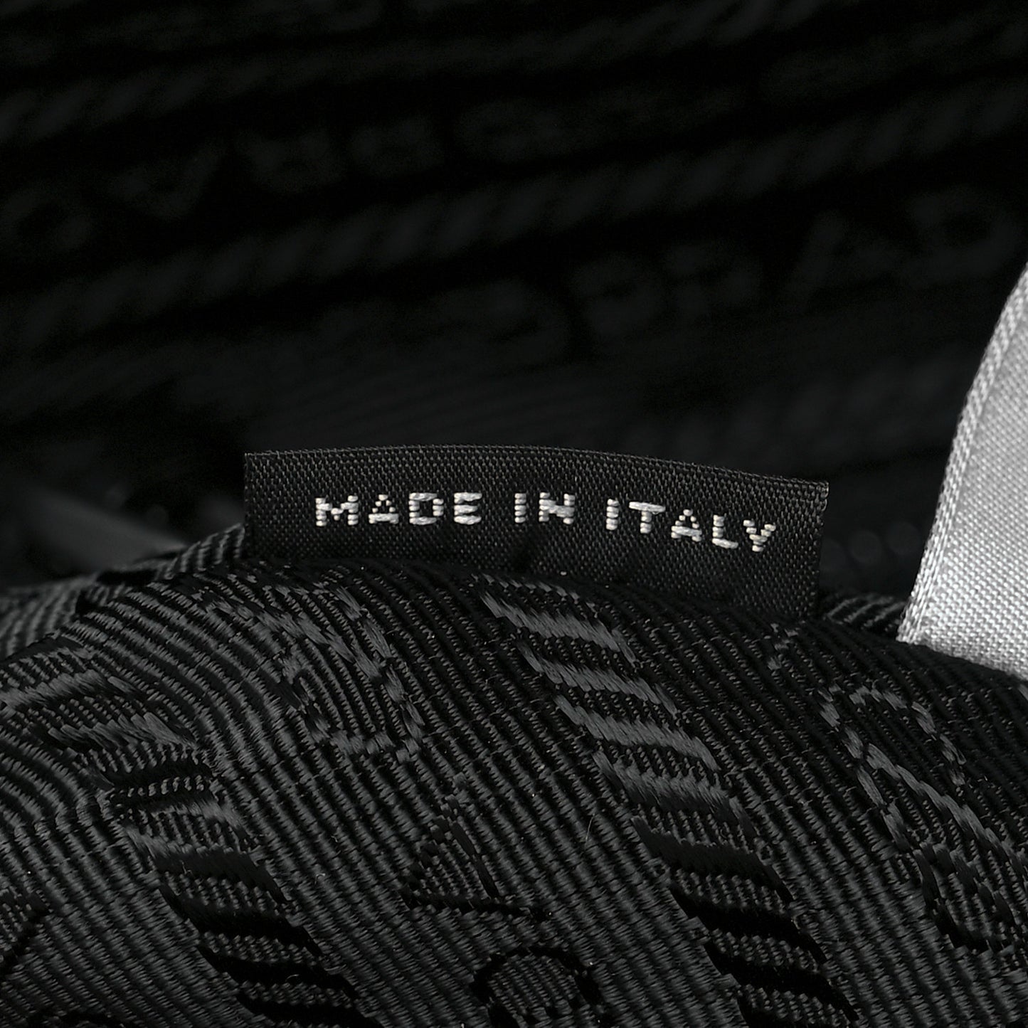 Re-Nylon Saffiano Belt Bag Black