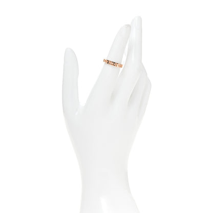 Tiffany 18K Rose Gold Narrow T True Ring 49 5 2 of 4