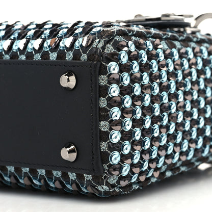 Christian Dior Sequin Embroidery Mini Lady Dior Blue 9 of 9