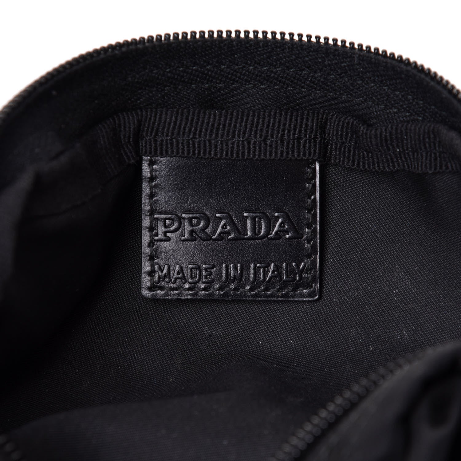 Prada Tessuto Nylon Vela Cosmetic Pouch Black 6 of 8