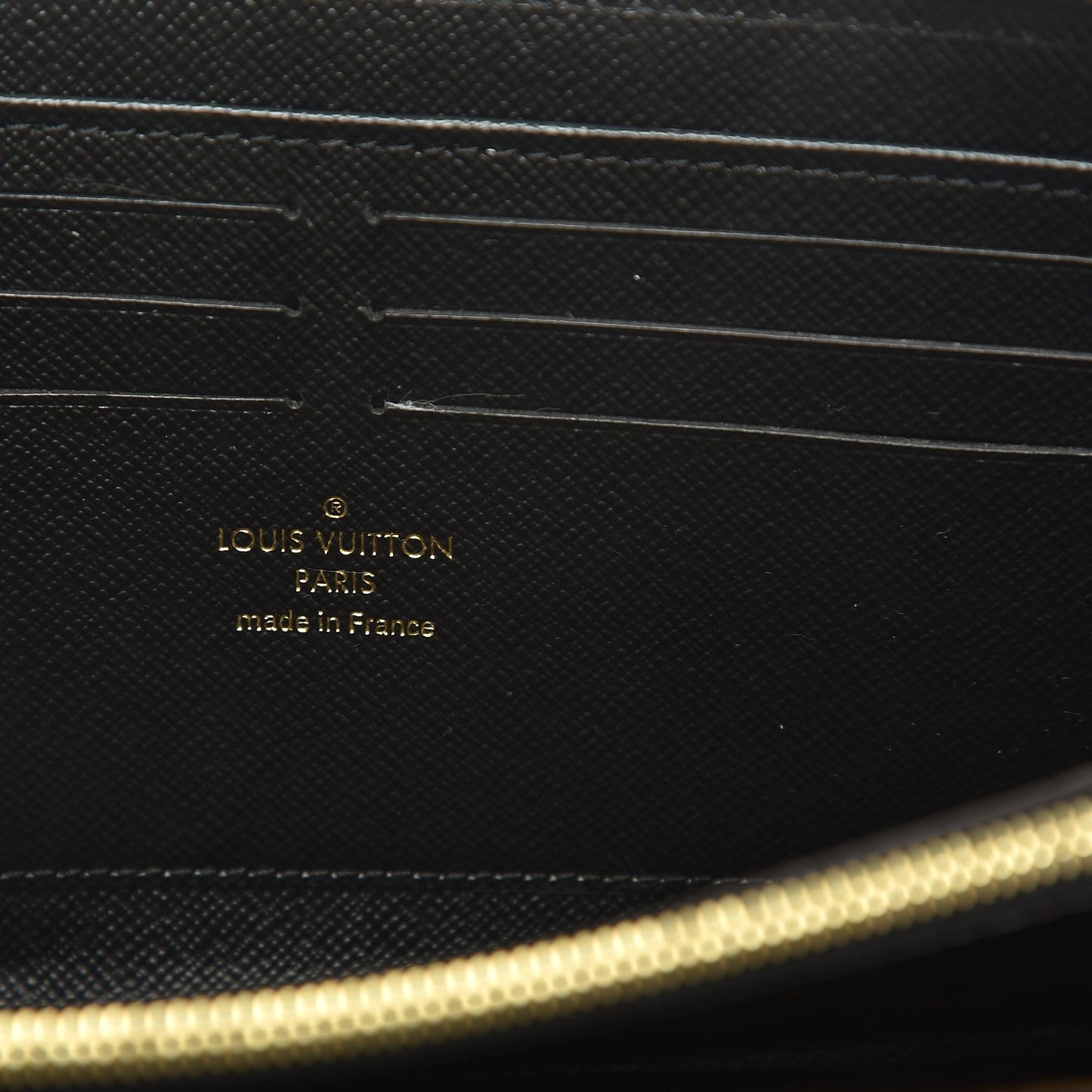 Monogram Zippy Retiro Wallet Black