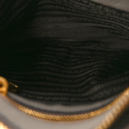 Prada Vitello Phenix Double Zip Crossbody Bag Argilla 6 of 12