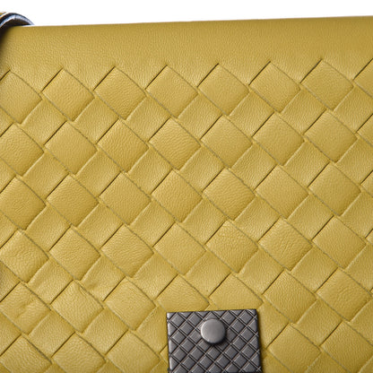 Bottega Veneta Nappa Intrecciato Chain Wallet Luteous 11 of 11