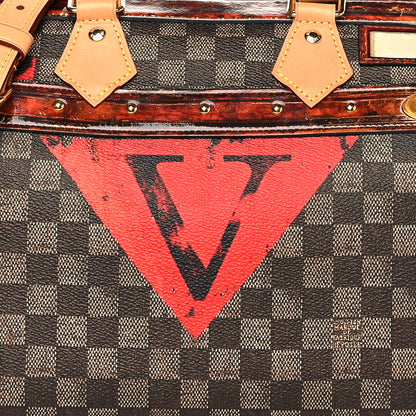Louis Vuitton Transformed Damier Ebene Time Trunk Speedy Bandouliere 25 Black 7 of 11