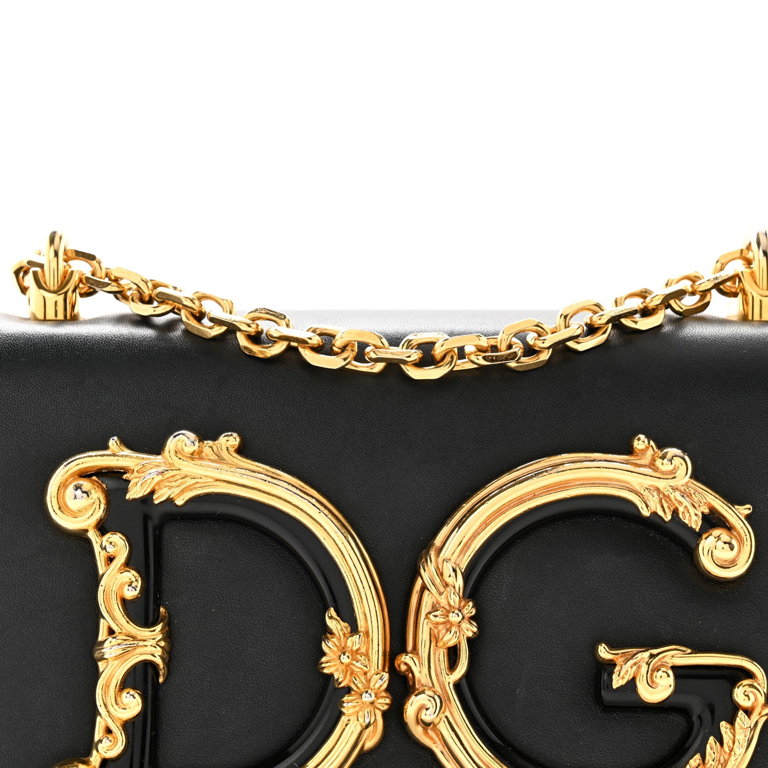 Dolce & Gabbana Nappa DG Girls Shoulder Bag Black 7 of 10