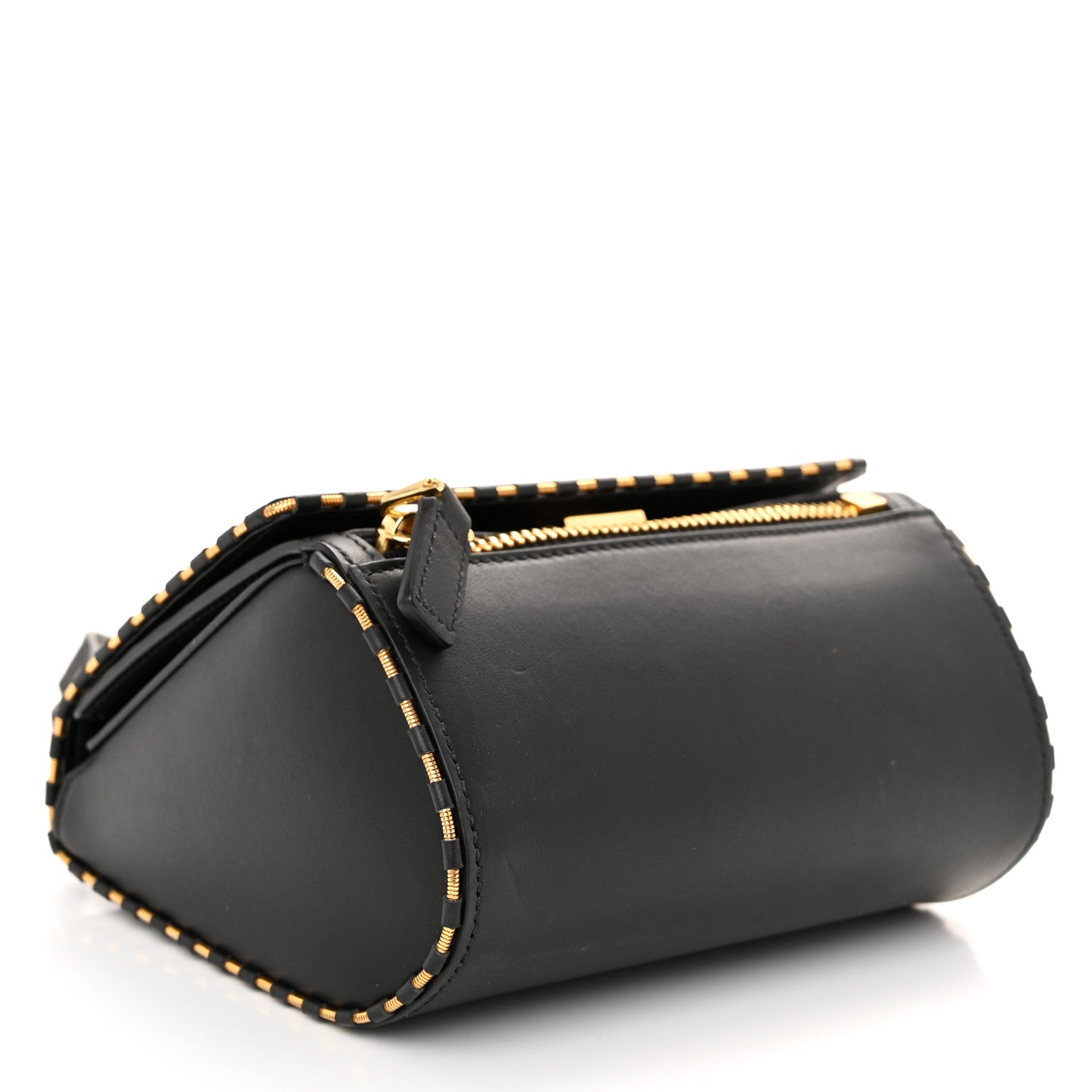 Givenchy Calfskin Metal Trim Mini Pandora Box Crossbody Bag Black 4 of 10