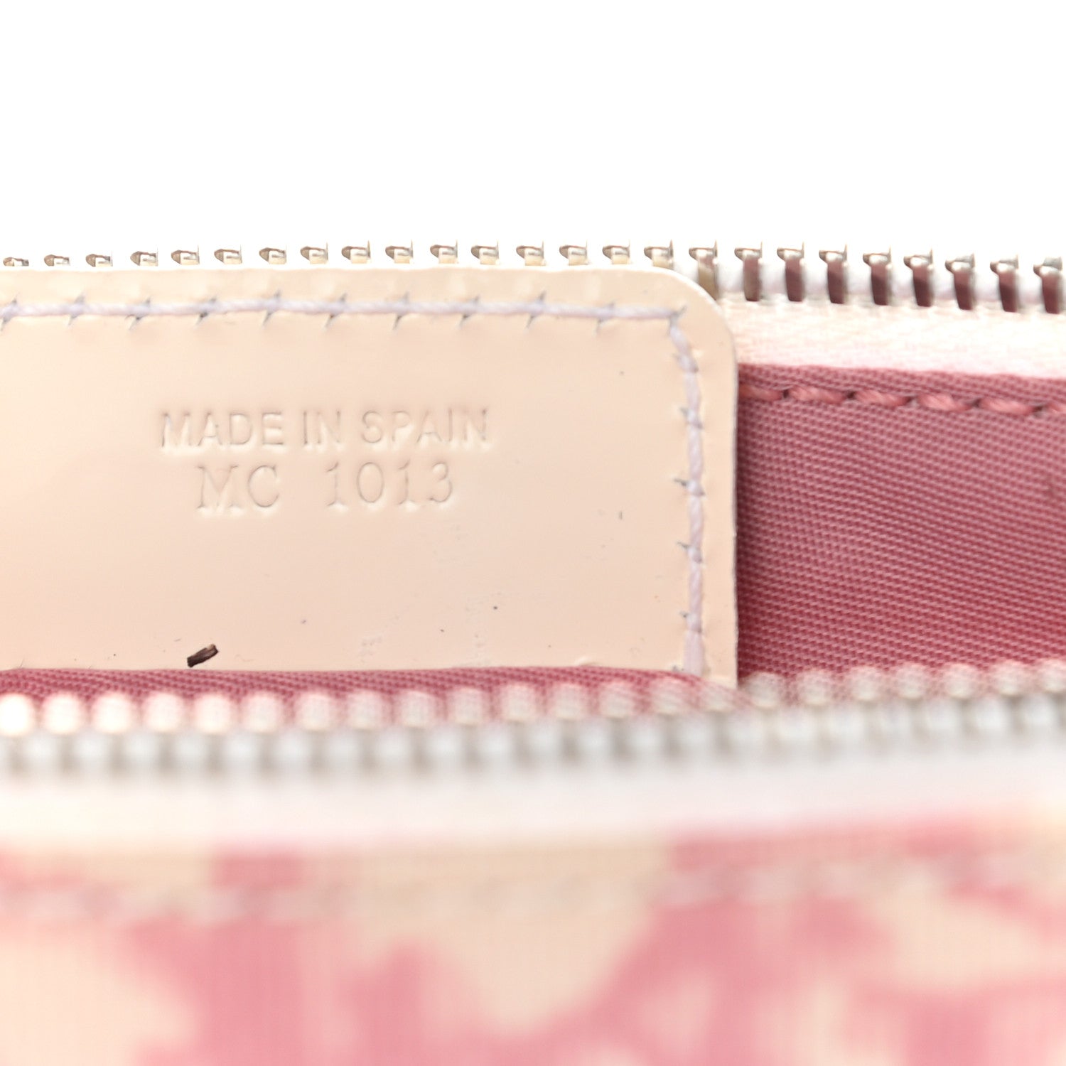 Christian Dior Monogram Mini Saddle Pochette Pink 7 of 22