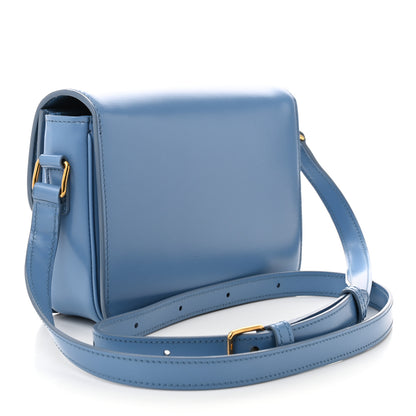 Celine Shiny Calfskin Teen Triomphe Azure 3 of 11