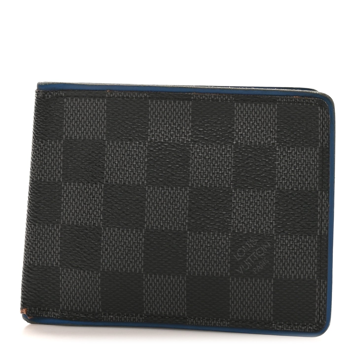 Damier Cobalt Multiple Wallet Neon