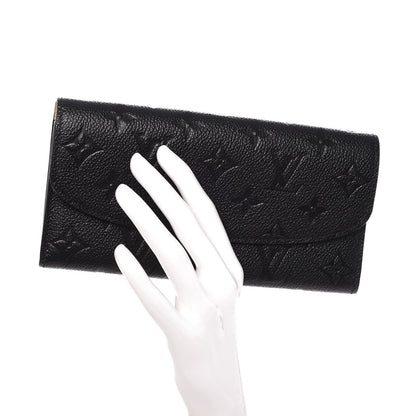 Louis Vuitton Empreinte Emilie Wallet Black Dune 2 of 8