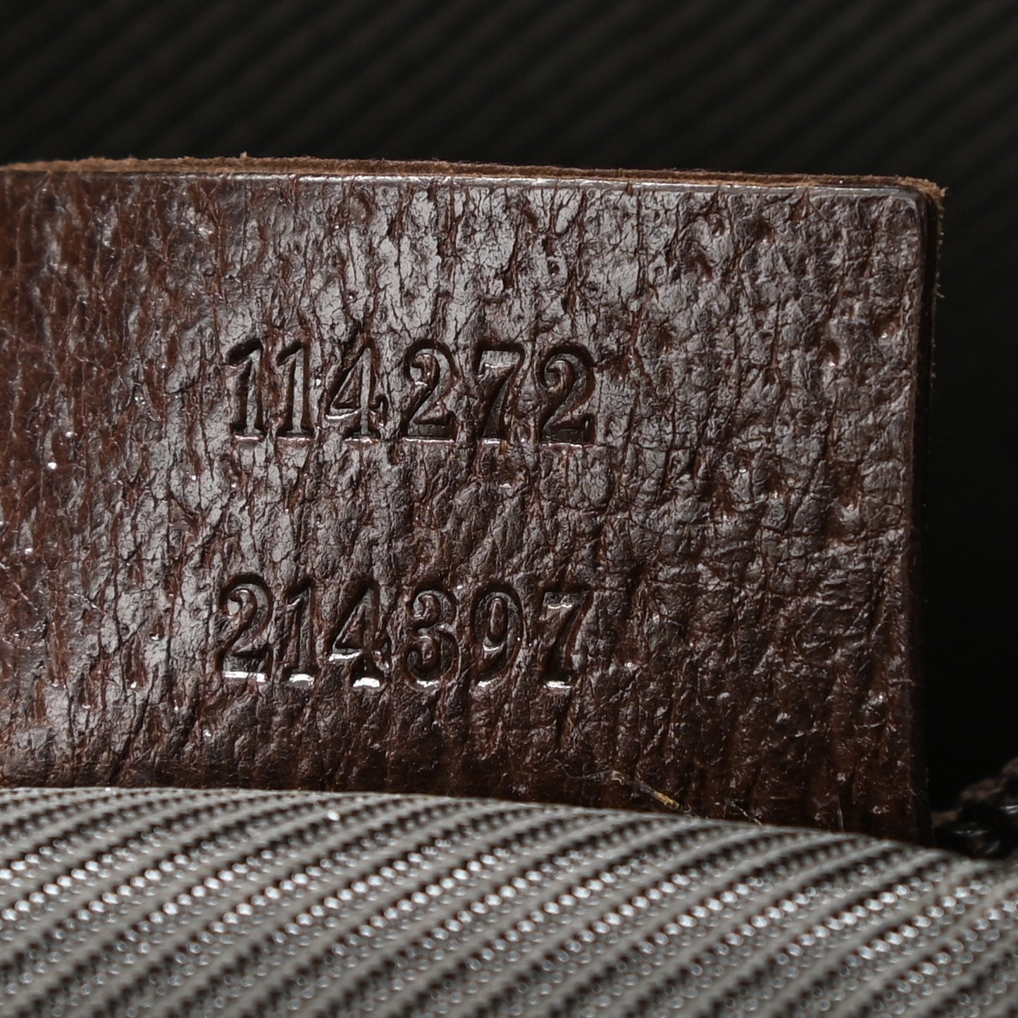 Monogram Messenger Bag Dark Brown