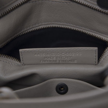 Balenciaga Veau Soyeux Perforated Blackout Hardware S City Gris Cendre 9 of 10