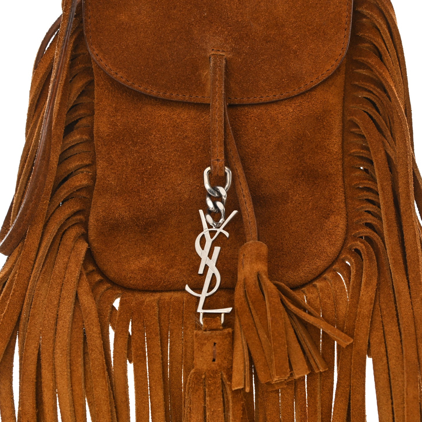 Suede Fringe Toy Monogram Anita Crossbody Bag Light Ocre