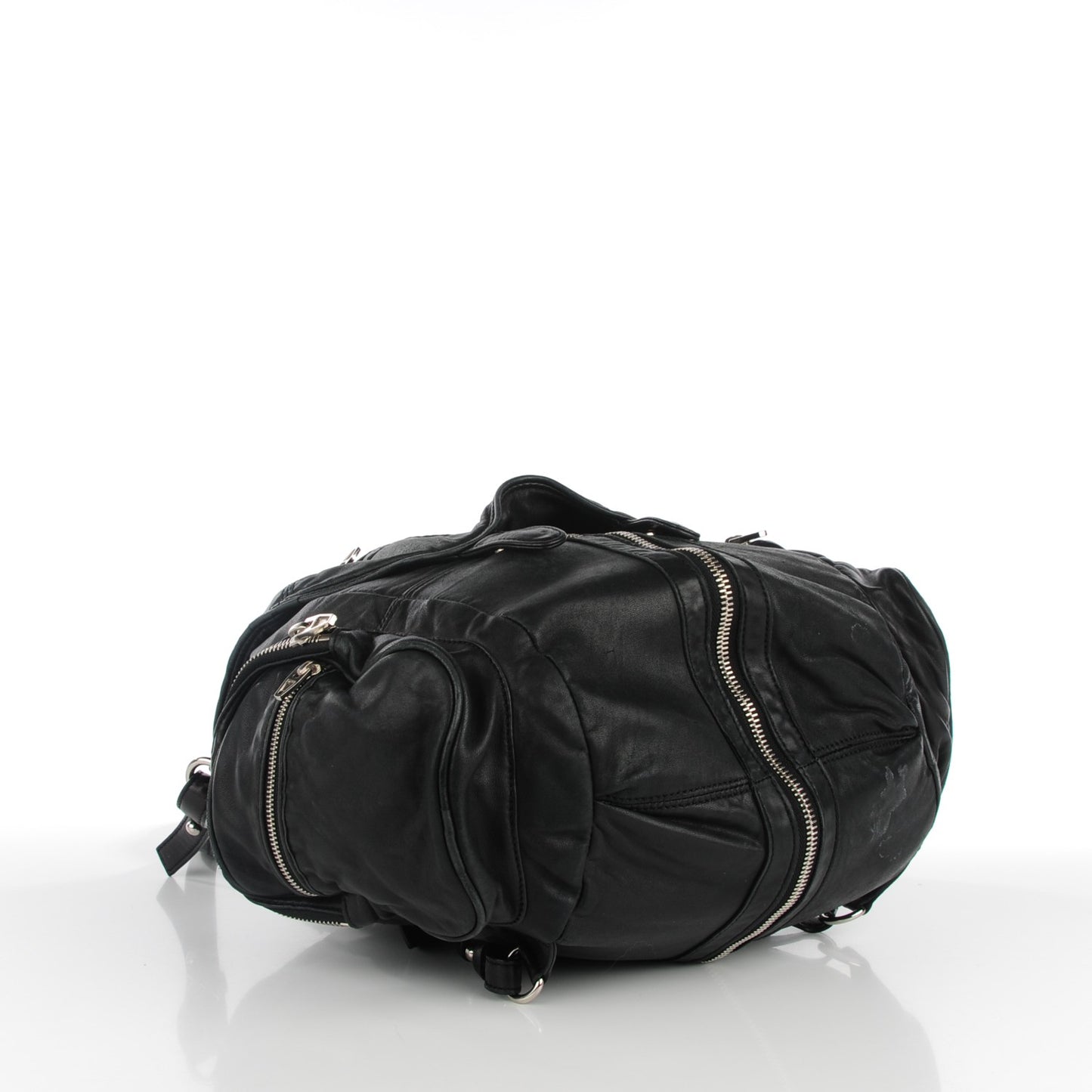 Lambskin Marti Backpack Washed Black Rhodium Hardware