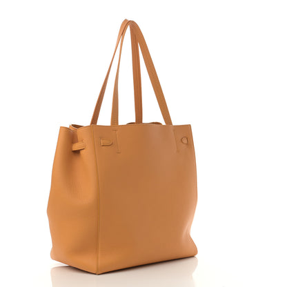 Celine Soft Grained Calfskin Small Belt Cabas Phantom Calendula 3 of 13