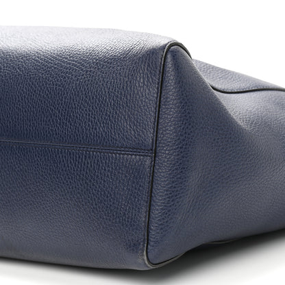 Gucci Dollar Calfskin Medium Swing Tote Marine Deep Cobalt 9 of 13