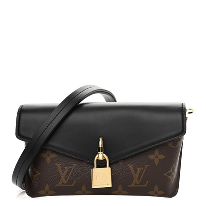 Louis Vuitton Monogram Padlock On Strap Black 1 of 10