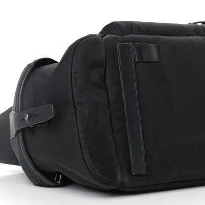 Prada Nylon Tessuto City Calf Shopping Tote Black 8 of 10