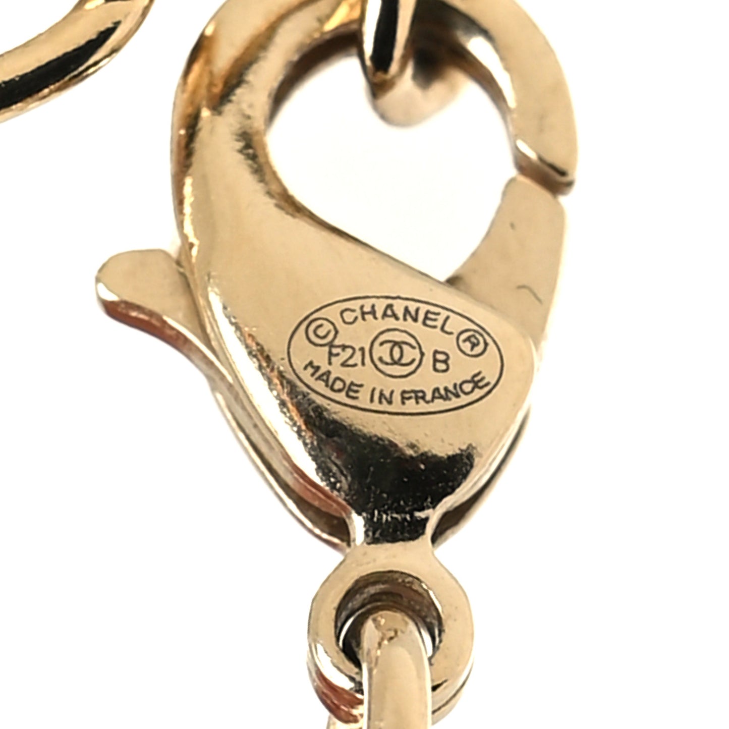 Crystal CC Cross Drop Pendant Necklace Gold