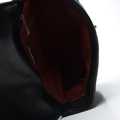 Chanel Goatskin Quilted Medium 19 Flap Black 4 of 11