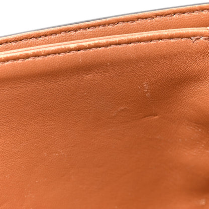 Celine Calfskin Triomphe Canvas Teen Triomphe Bag Tan 11 of 13
