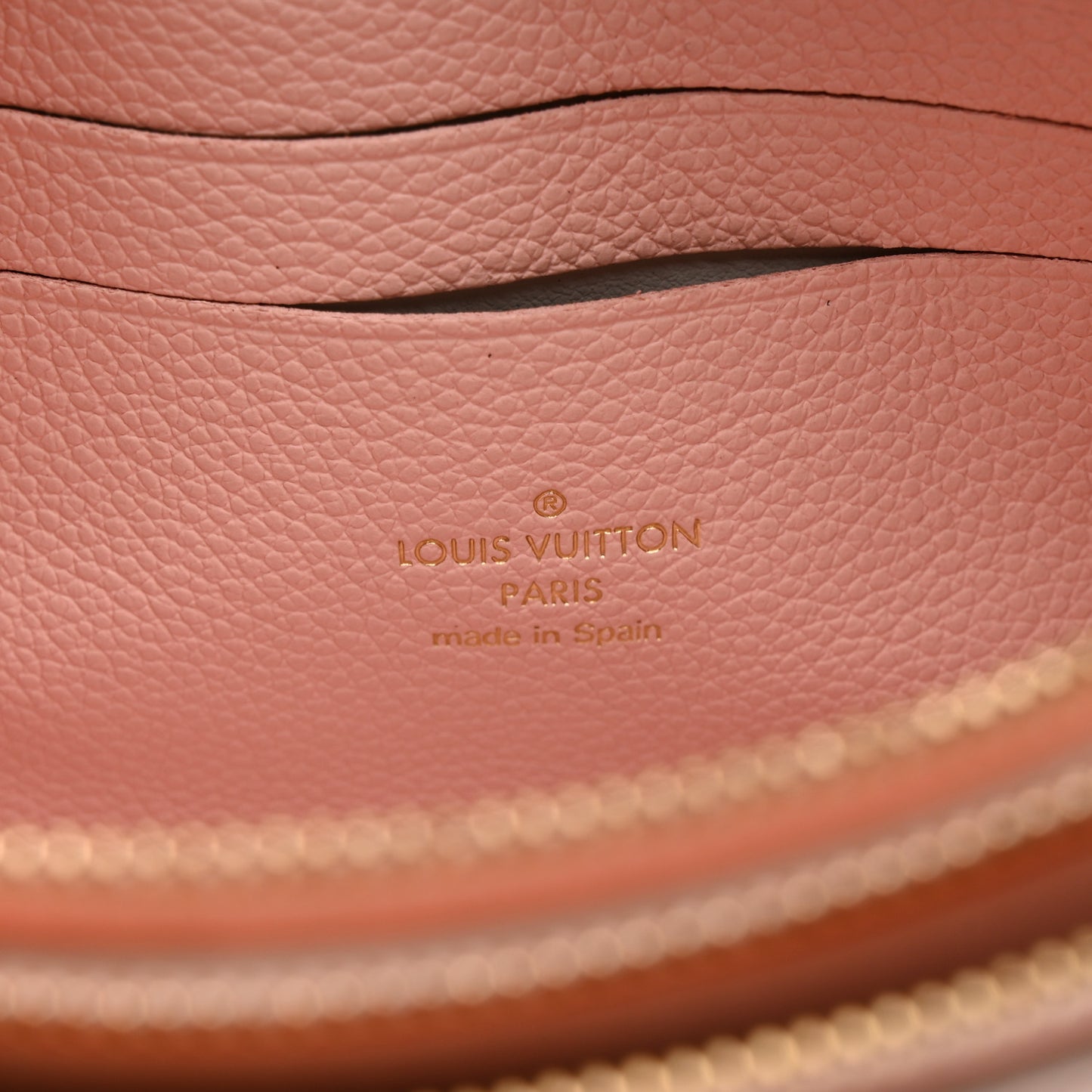 Empreinte Monogram Double Zip Pochette Rose