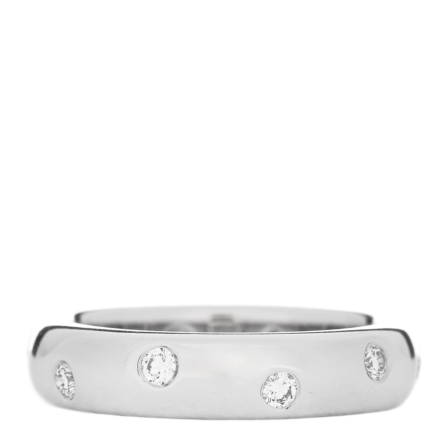 Platinum Diamond 4mm Etoile Band Ring 47 4.25