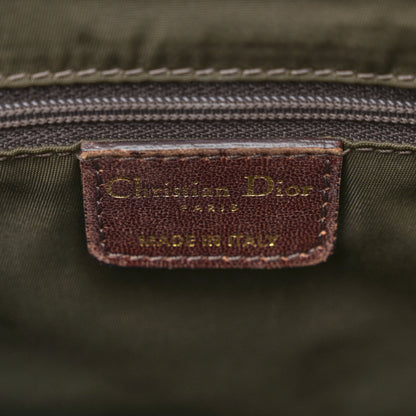 Christian Dior Calfskin Monogram Buckle Messenger Beige 6 of 12